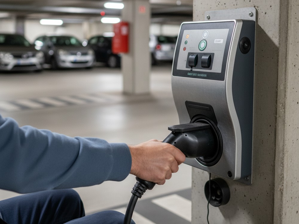 Borne accessible PMR à La Rochelle