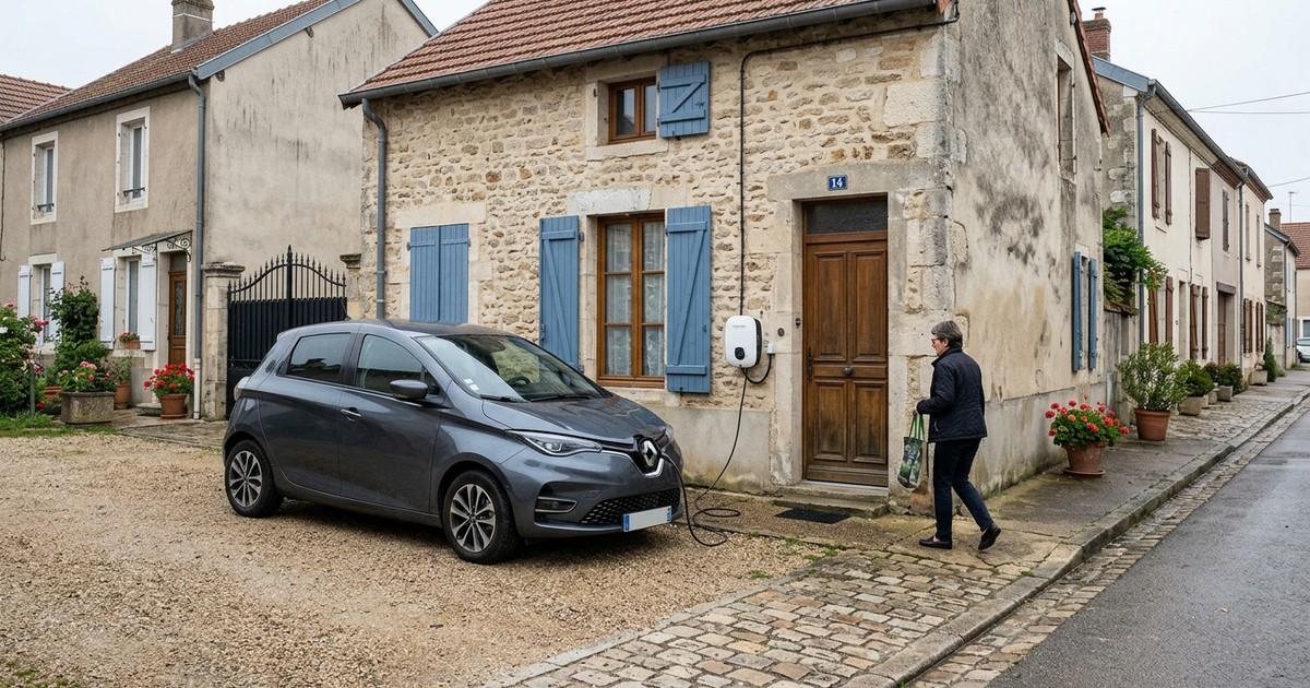 Installation de borne de recharge à Lagord